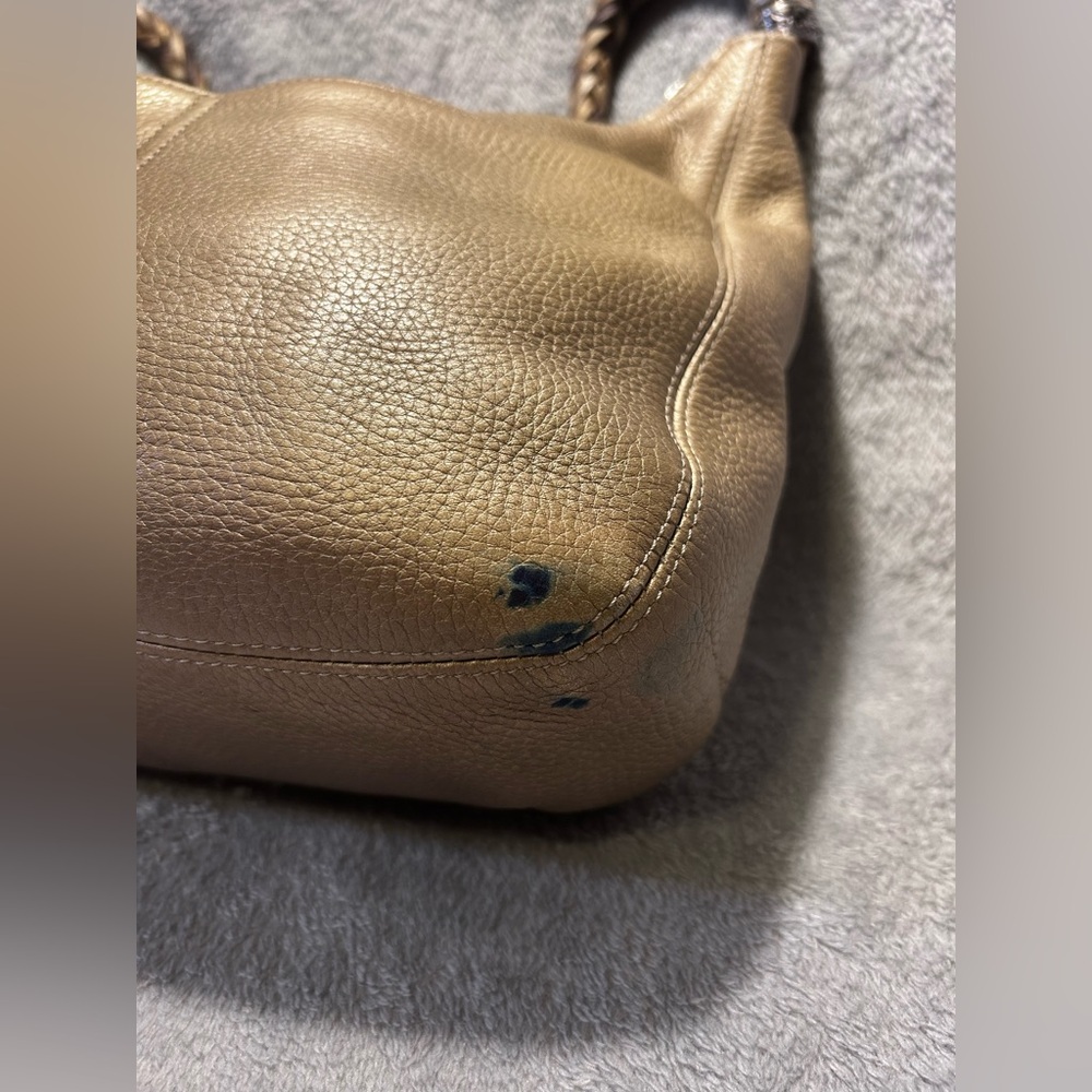 Brighton Barbados Genuine Leather Ziptop Hobo - Picture 7 of 9